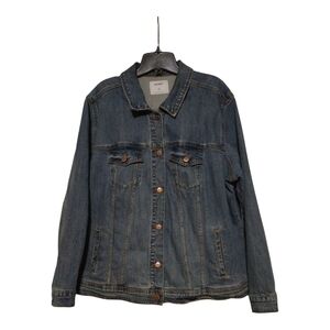 Old Navy Blue Jean Jacket Classic Denim Style